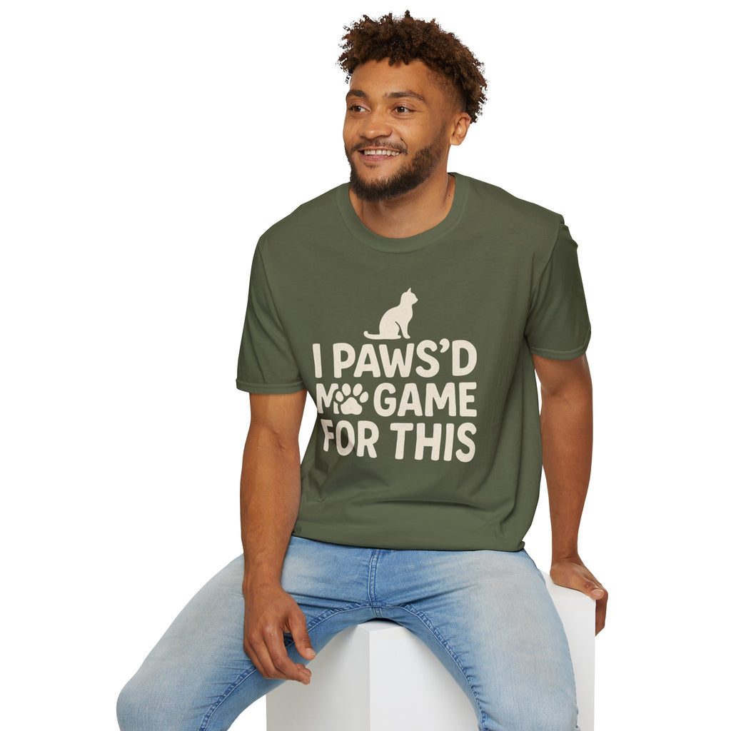 I Paws'd My -Gamer T-Shirt