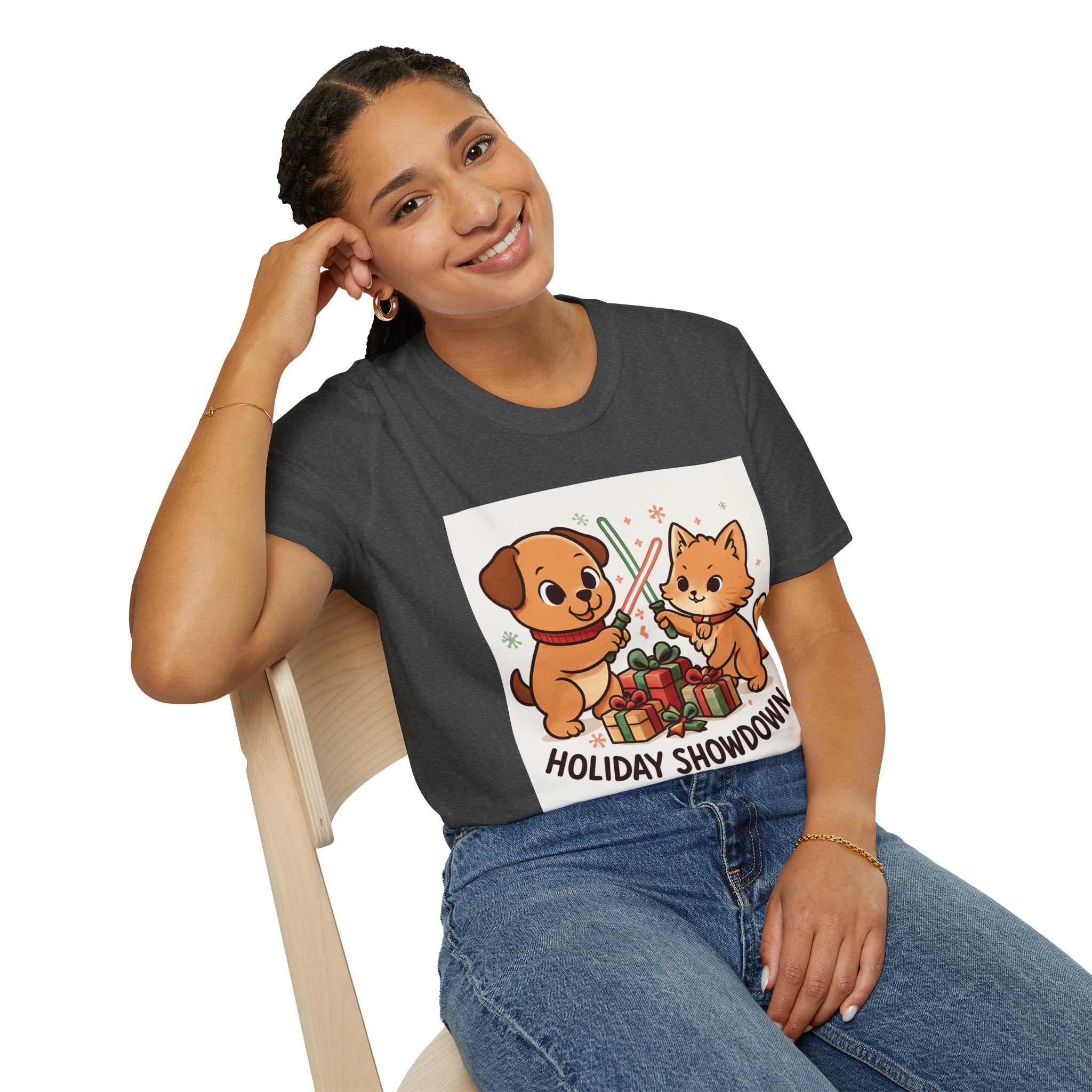 Holiday Showdown Kitten, Puppy T-Shirt