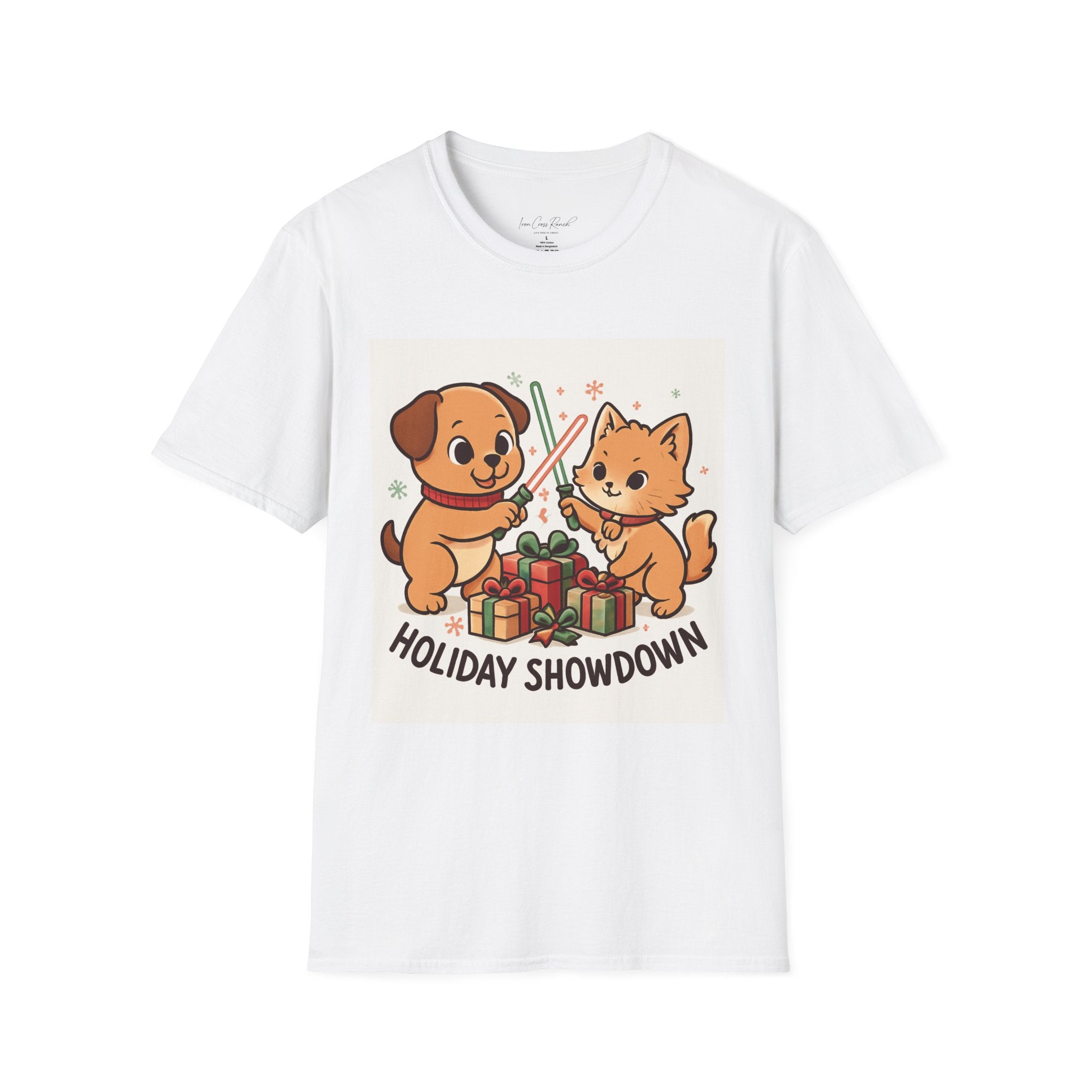 Holiday Showdown Kitten, Puppy T-Shirt