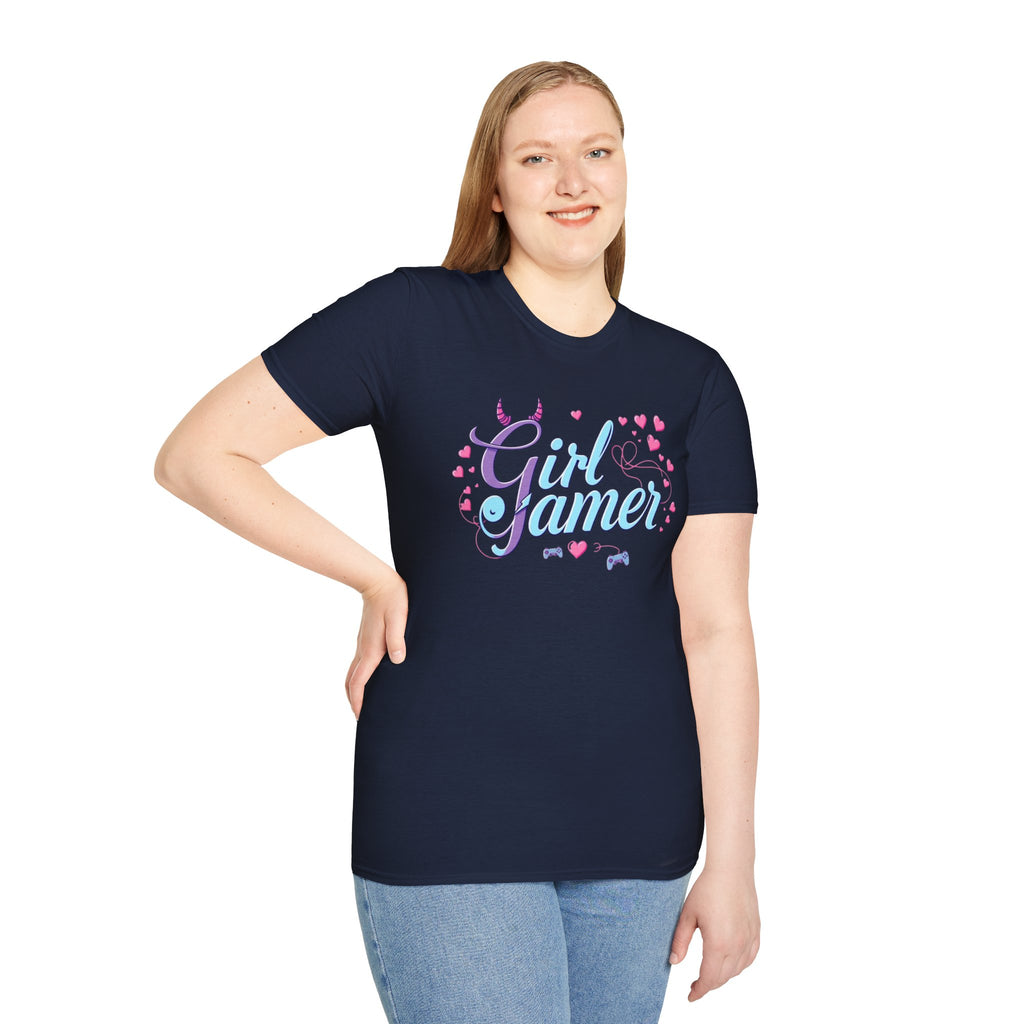 Girl Gamer T-Shirt, Pastel