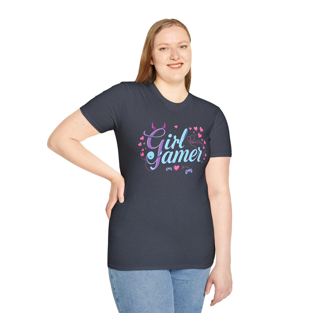 Girl Gamer T-Shirt, Pastel