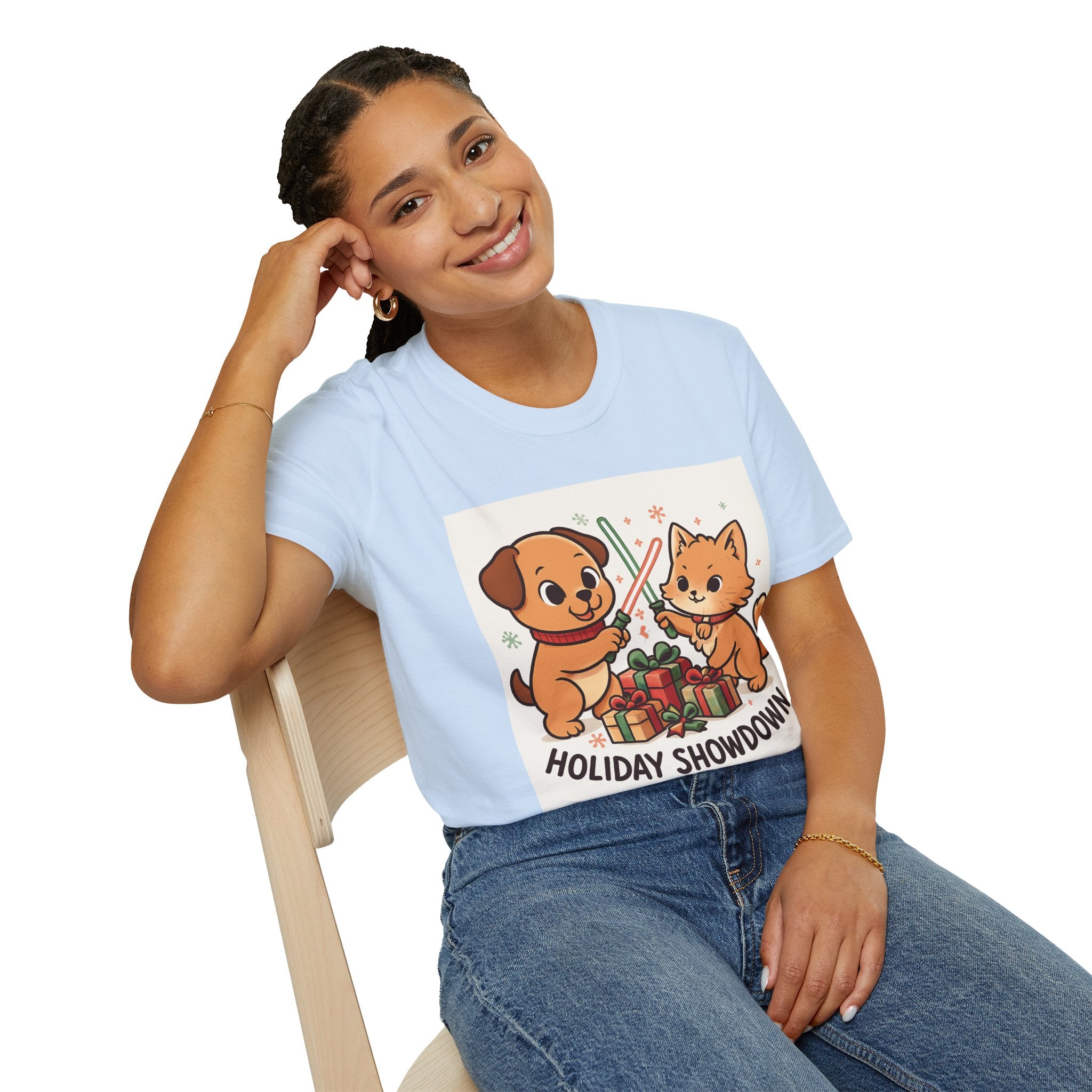 Holiday Showdown Kitten, Puppy T-Shirt