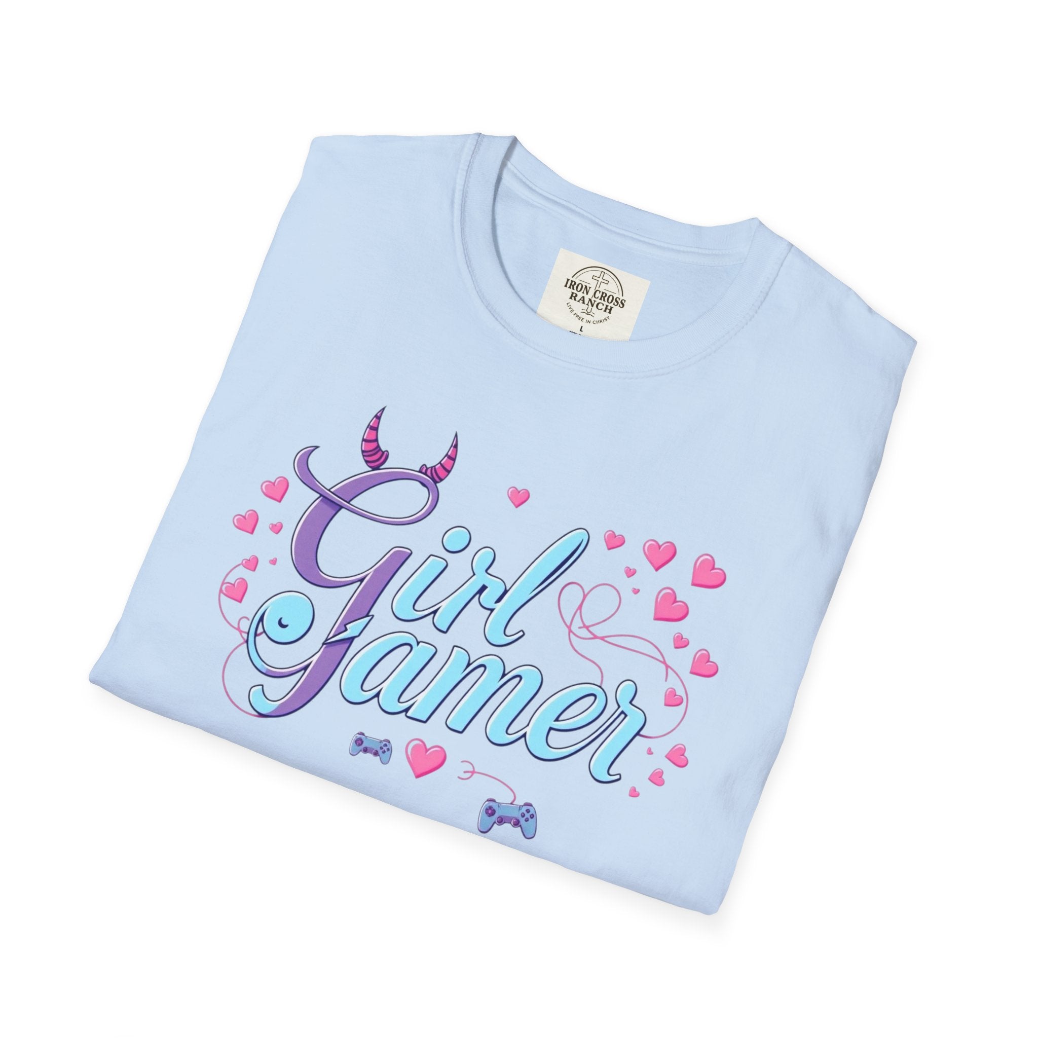 Girl Gamer T-Shirt, Pastel