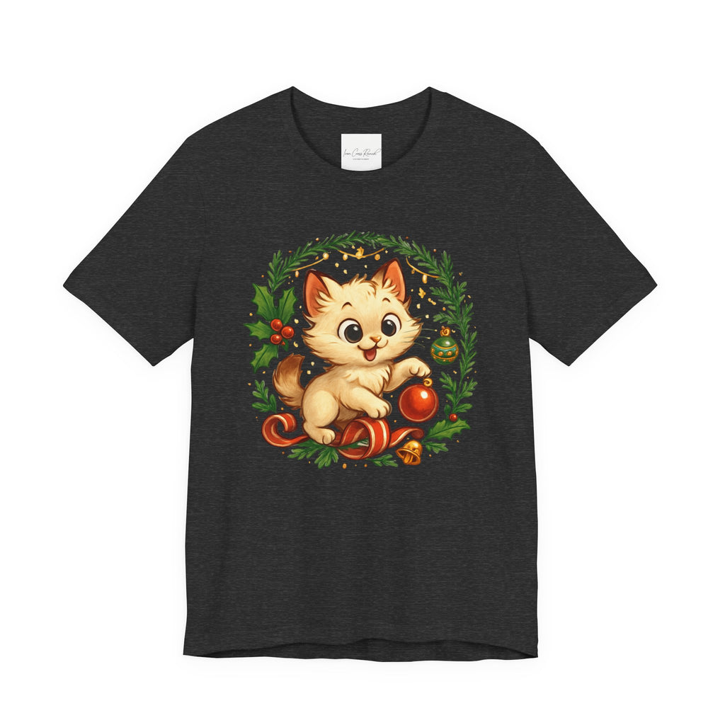 Christmas Kitten Play T-Shirt