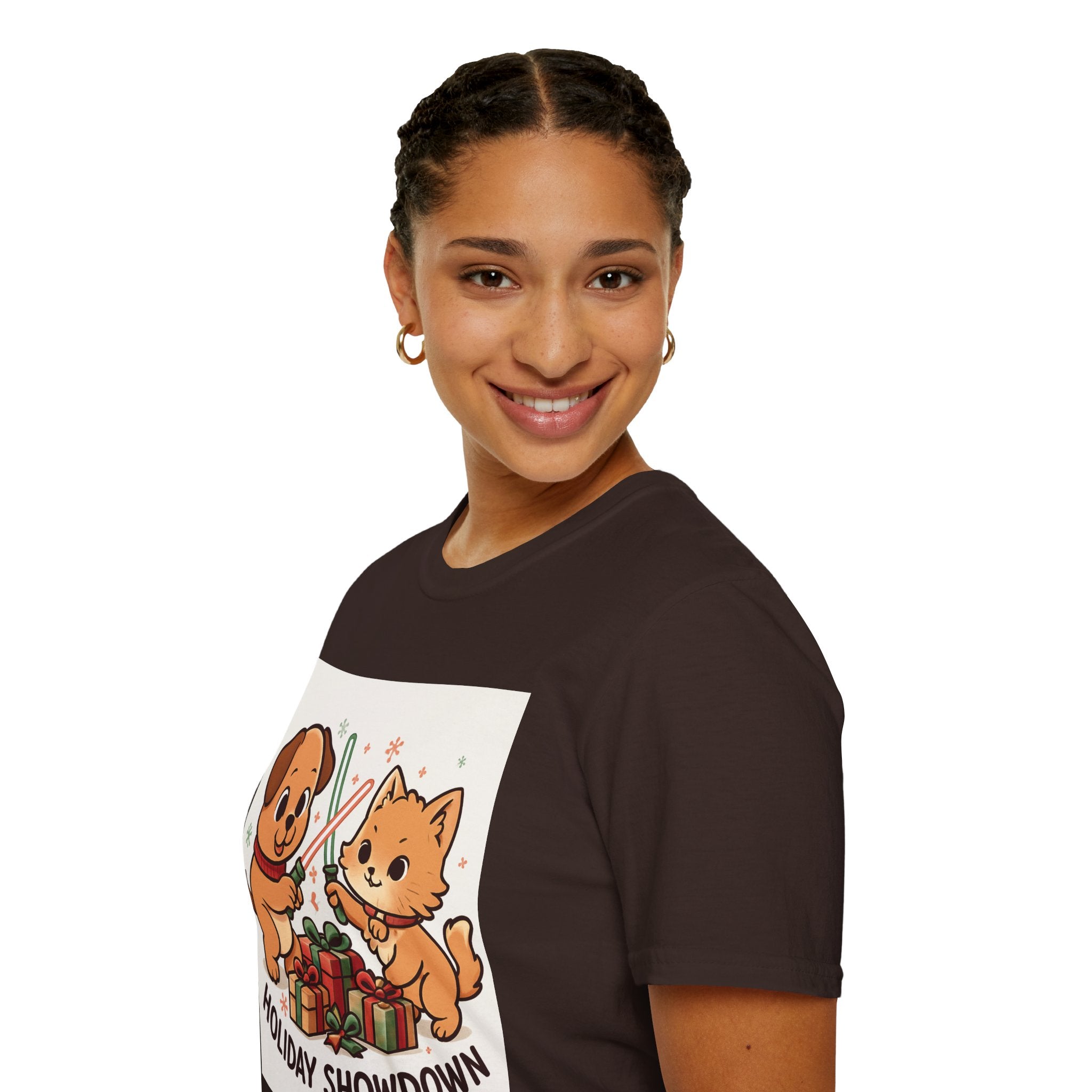 Holiday Showdown Kitten, Puppy T-Shirt