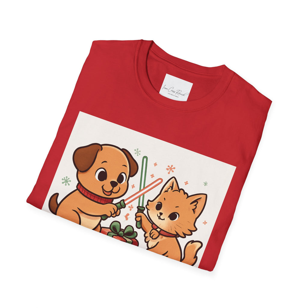 Holiday Showdown Kitten, Puppy T-Shirt