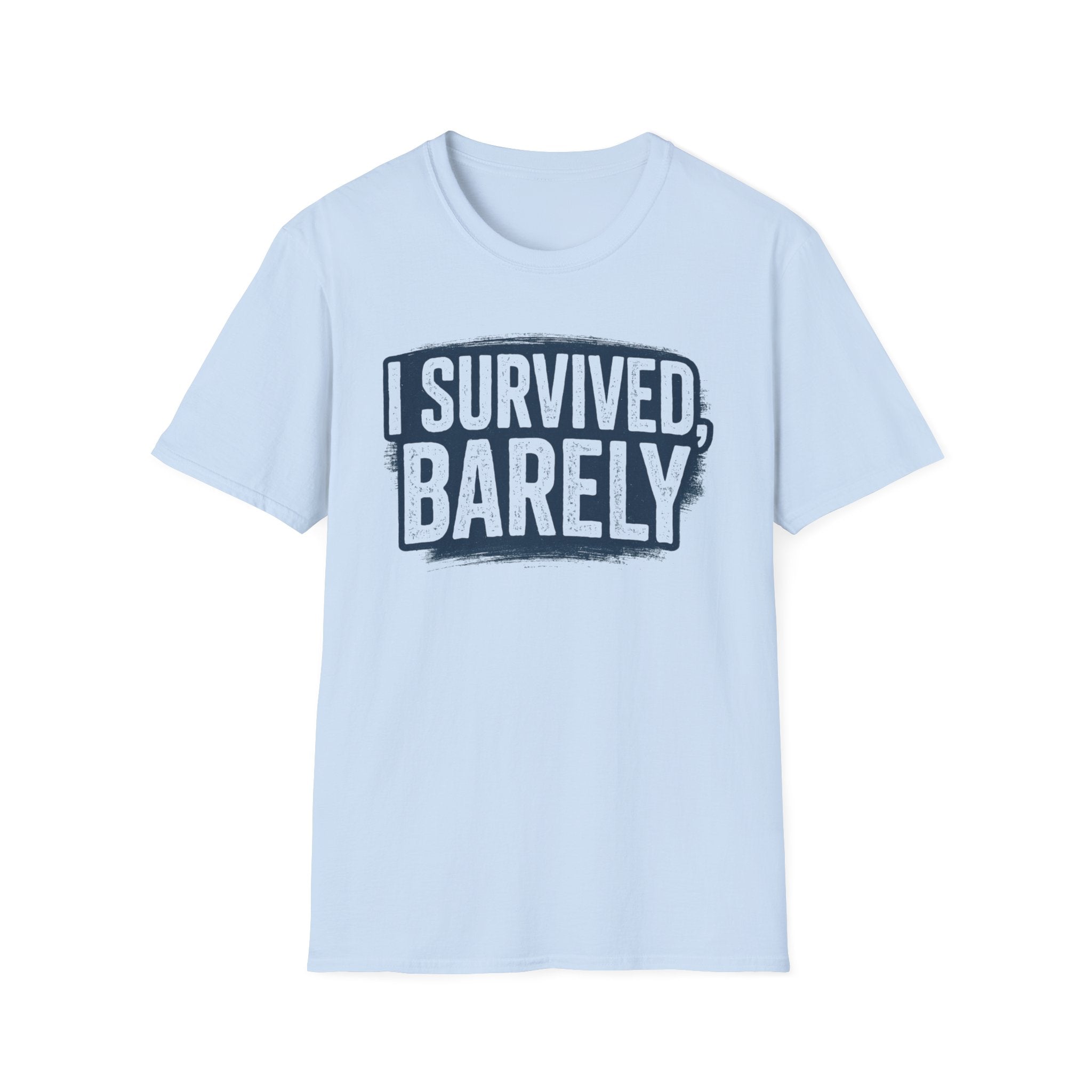 I Survived Barely  Gamer T-Shirt