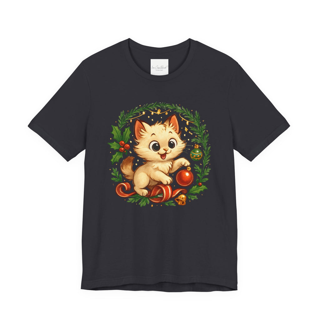 Christmas Kitten Play T-Shirt