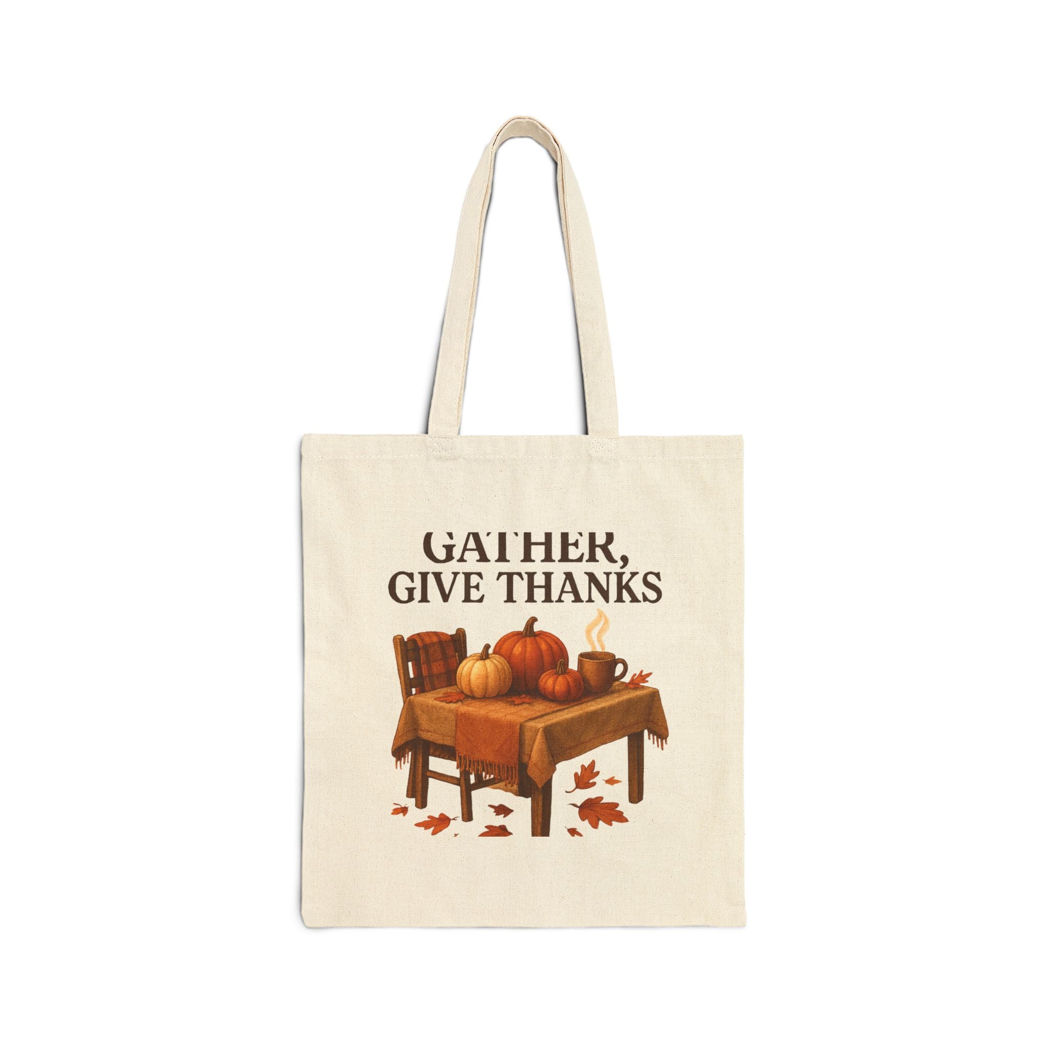 Cotton Canvas Tote Bag