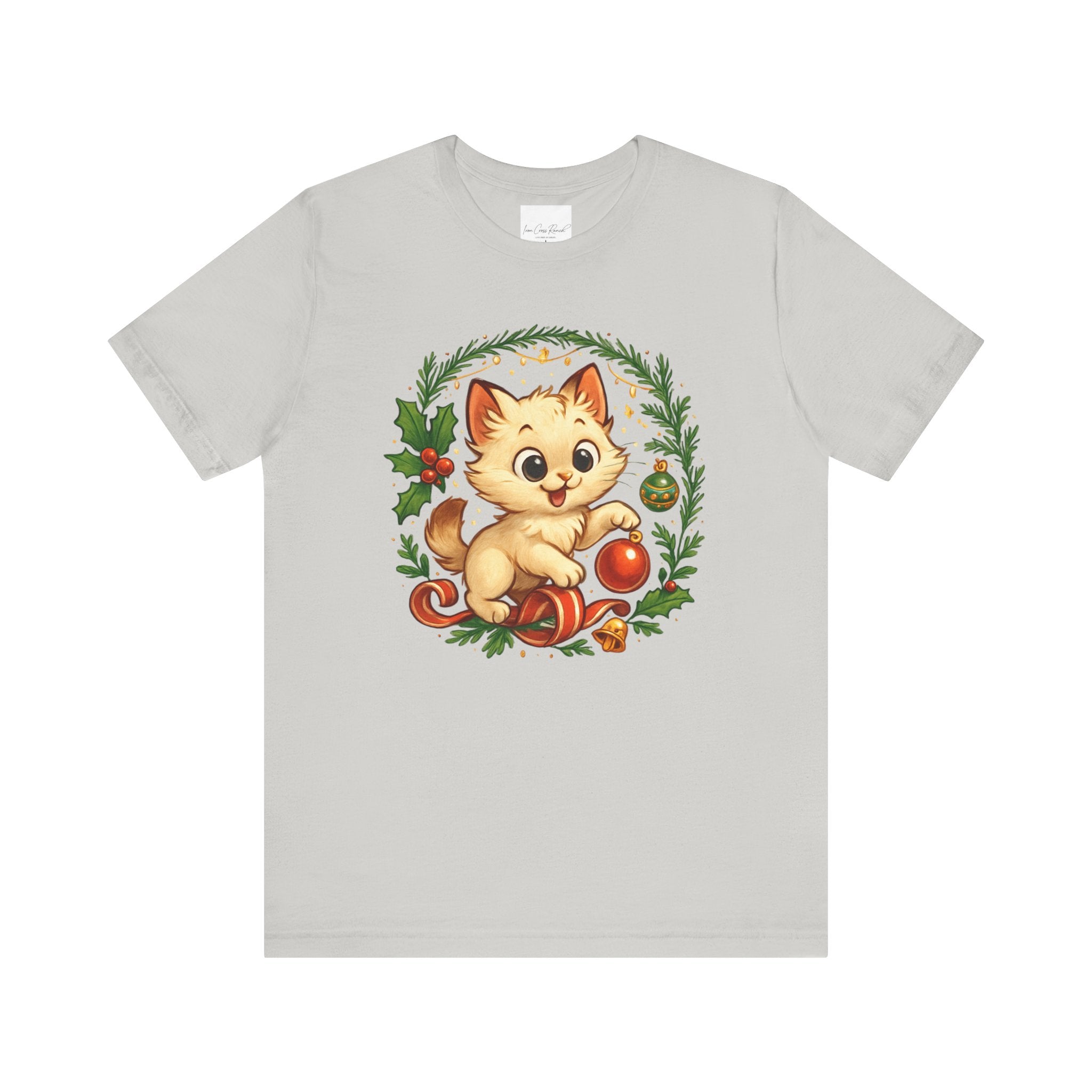 Christmas Kitten Play T-Shirt