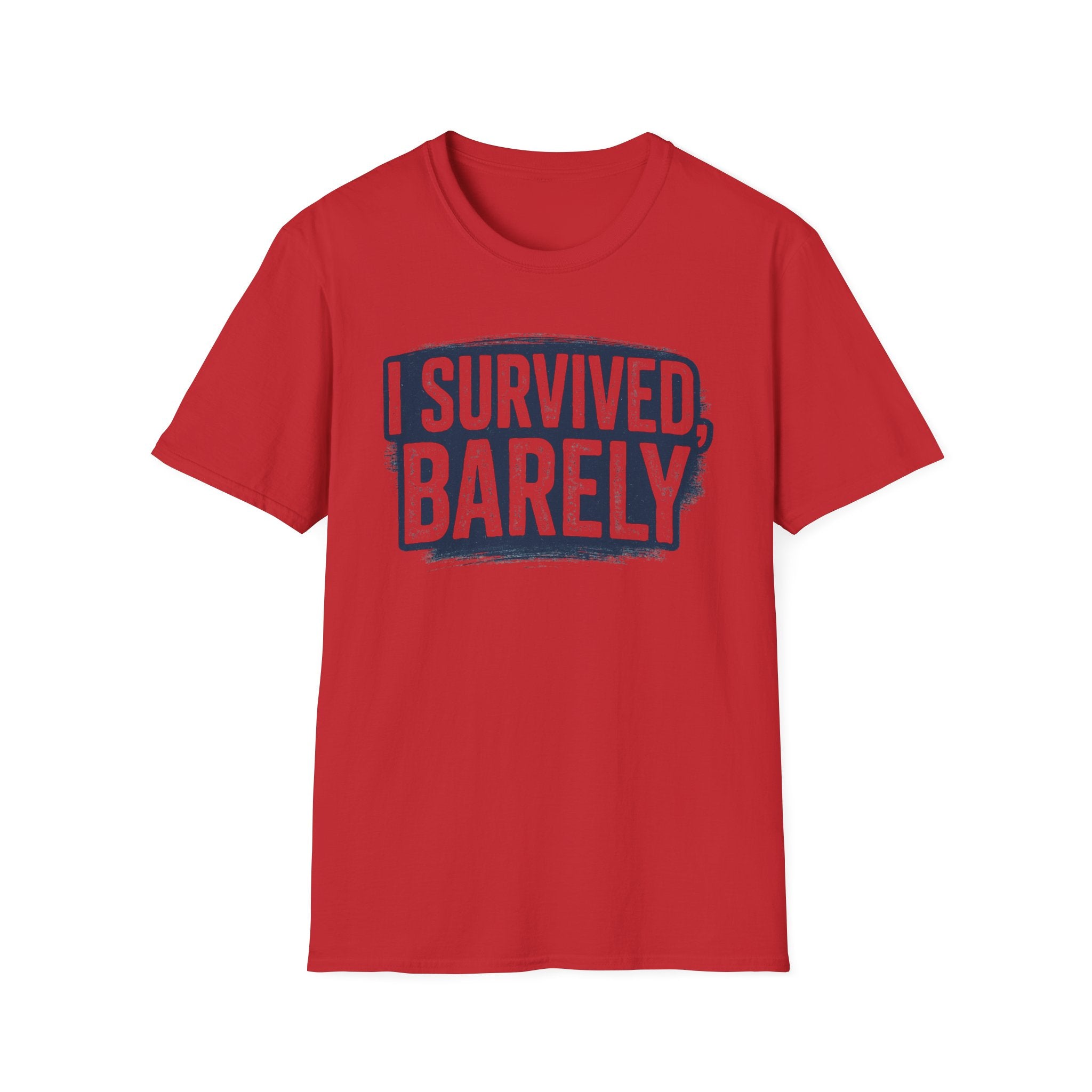 I Survived Barely  Gamer T-Shirt