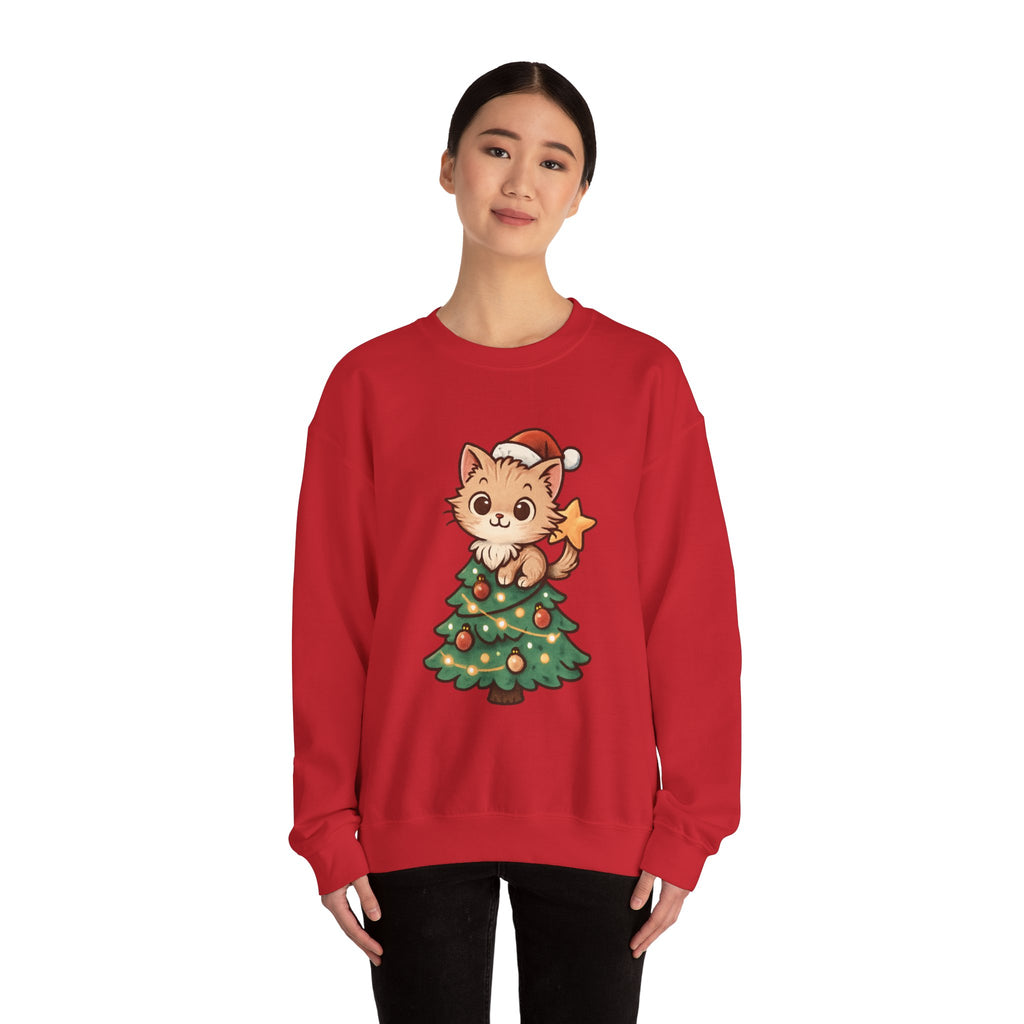 Christmas Cat -Sweatshirt