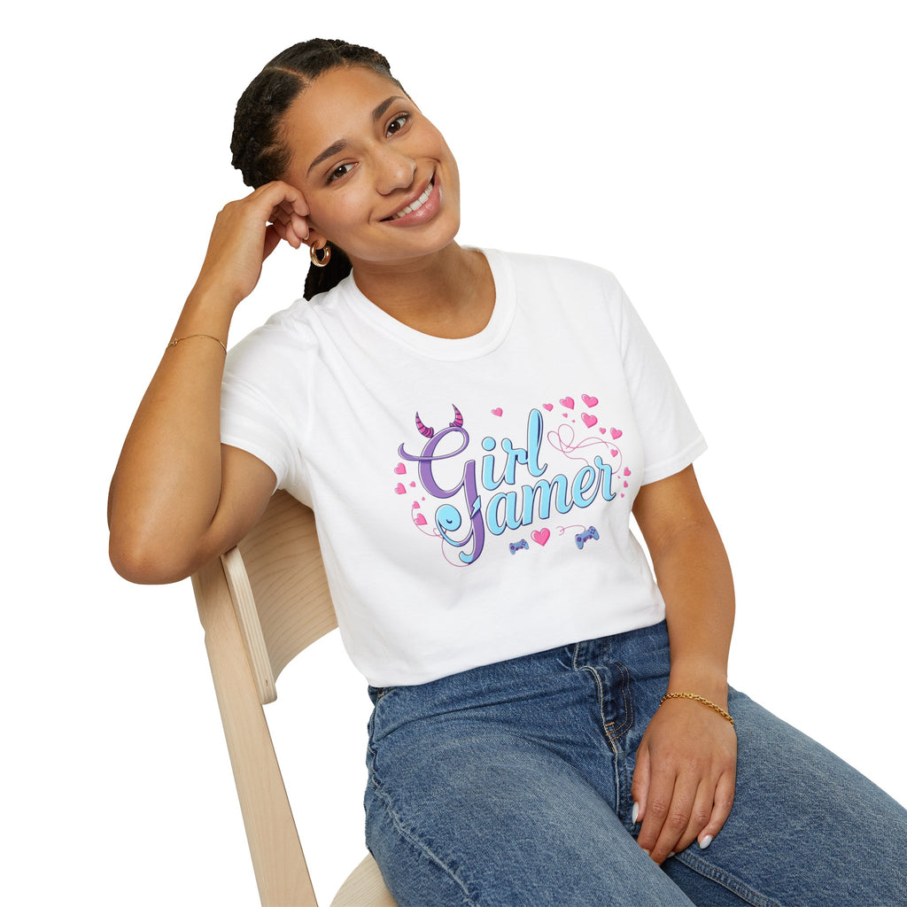 Girl Gamer T-Shirt, Pastel
