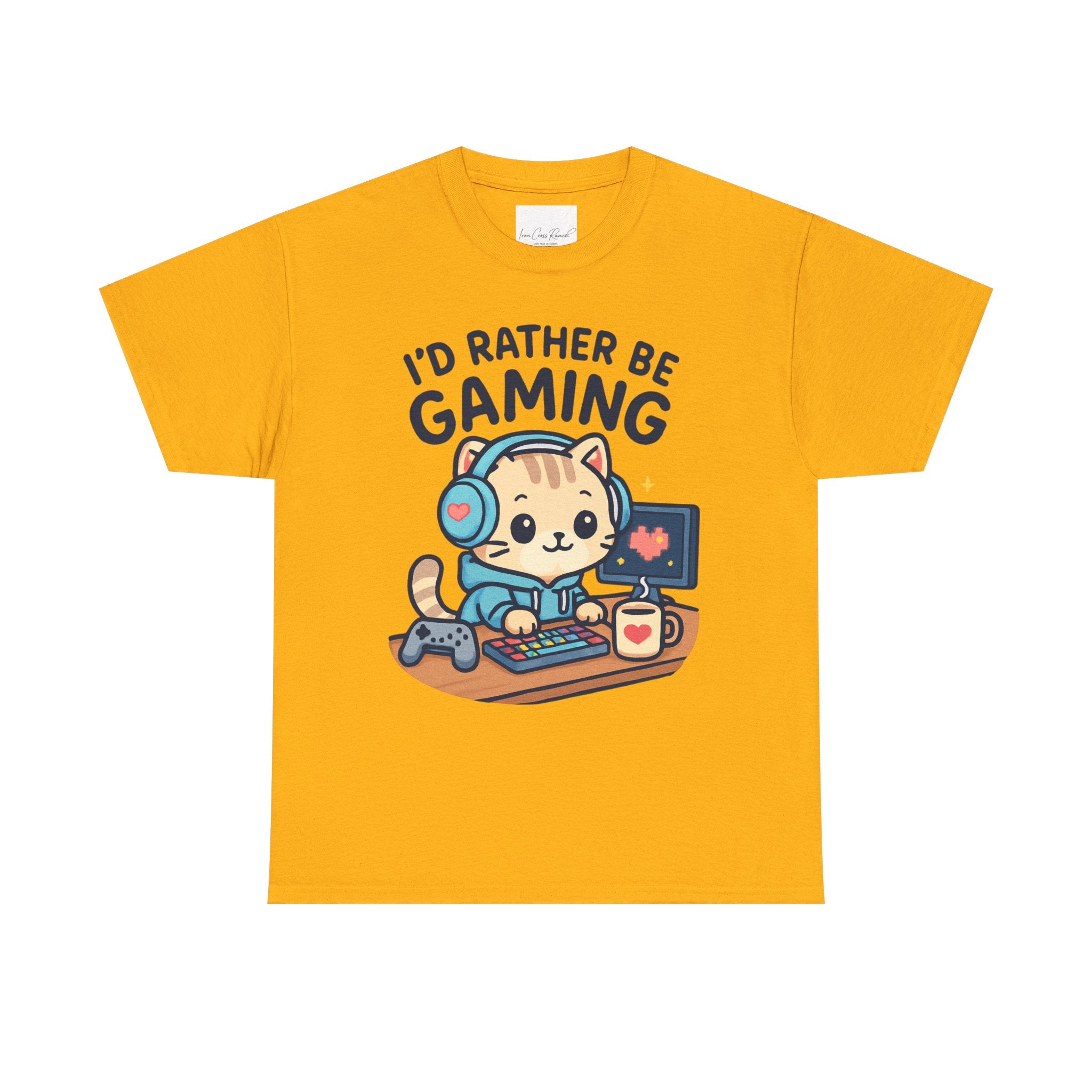 I'd Rather Be Gaming, kitten Gamer