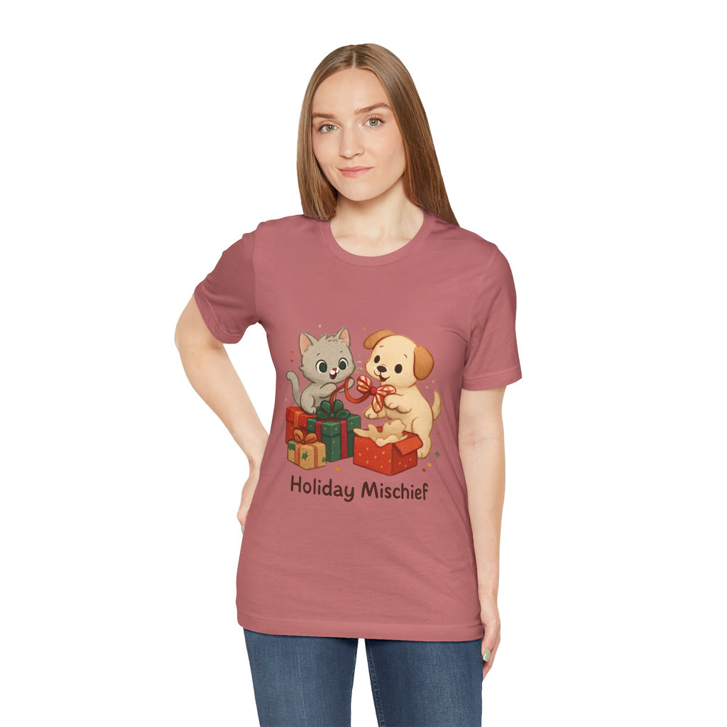 Holiday Mischief, Kitten T-Shirt