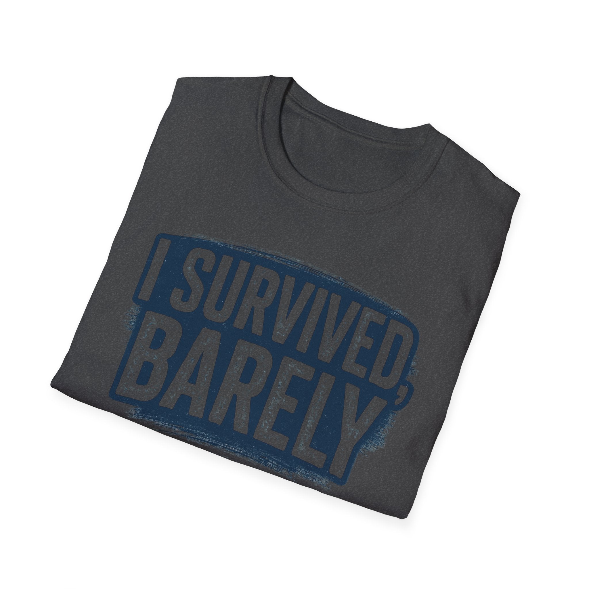 I Survived Barely  Gamer T-Shirt