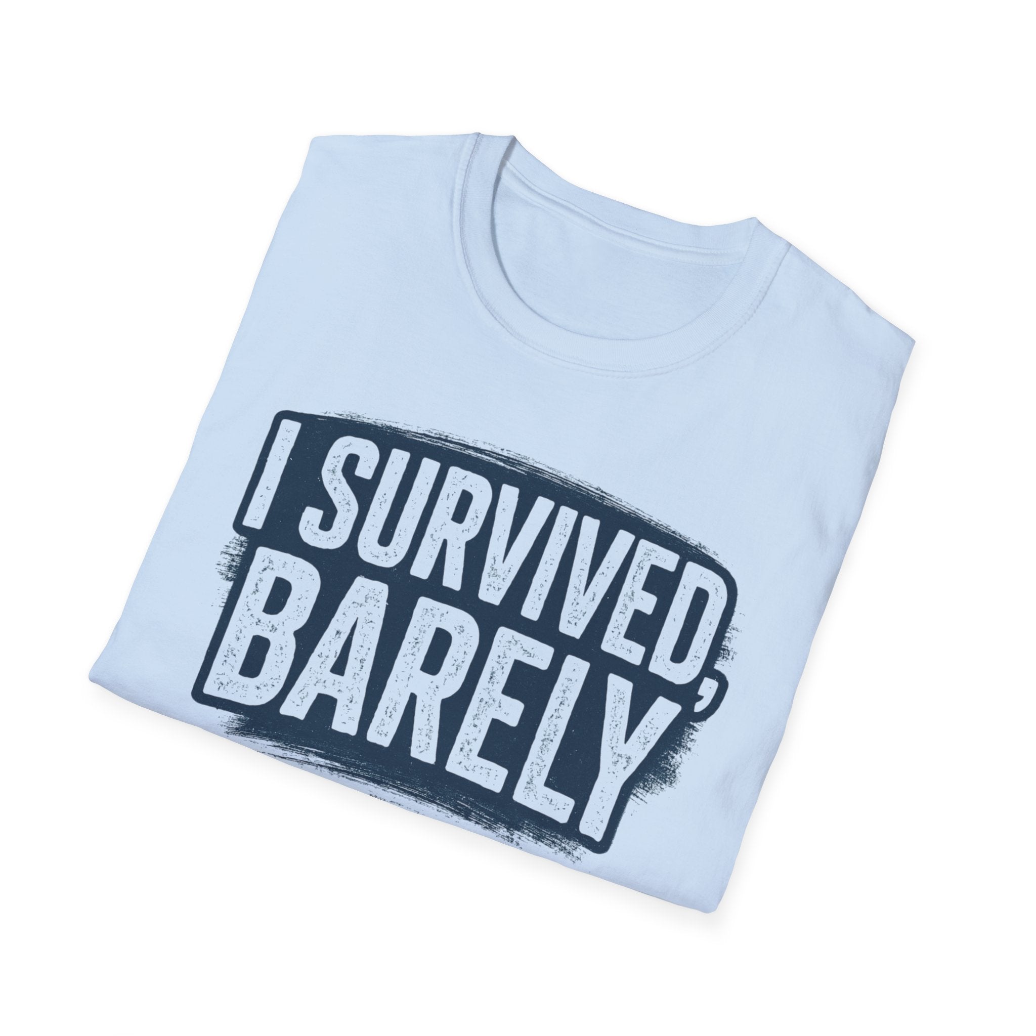 I Survived Barely  Gamer T-Shirt