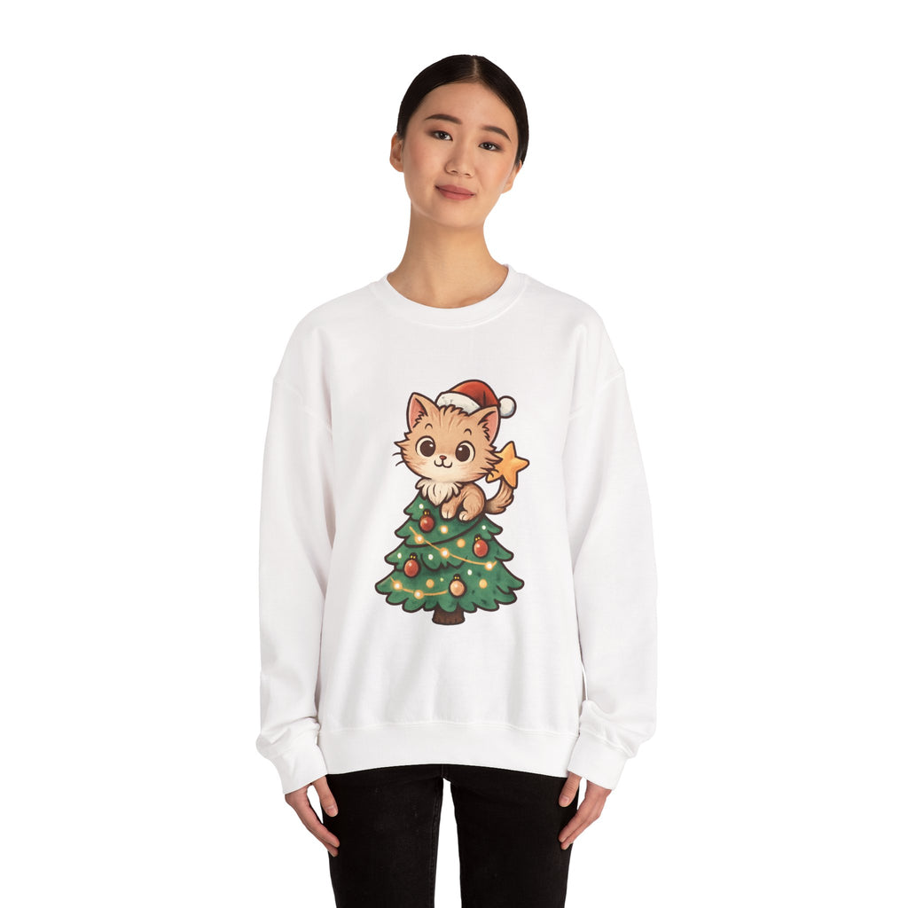 Christmas Cat -Sweatshirt