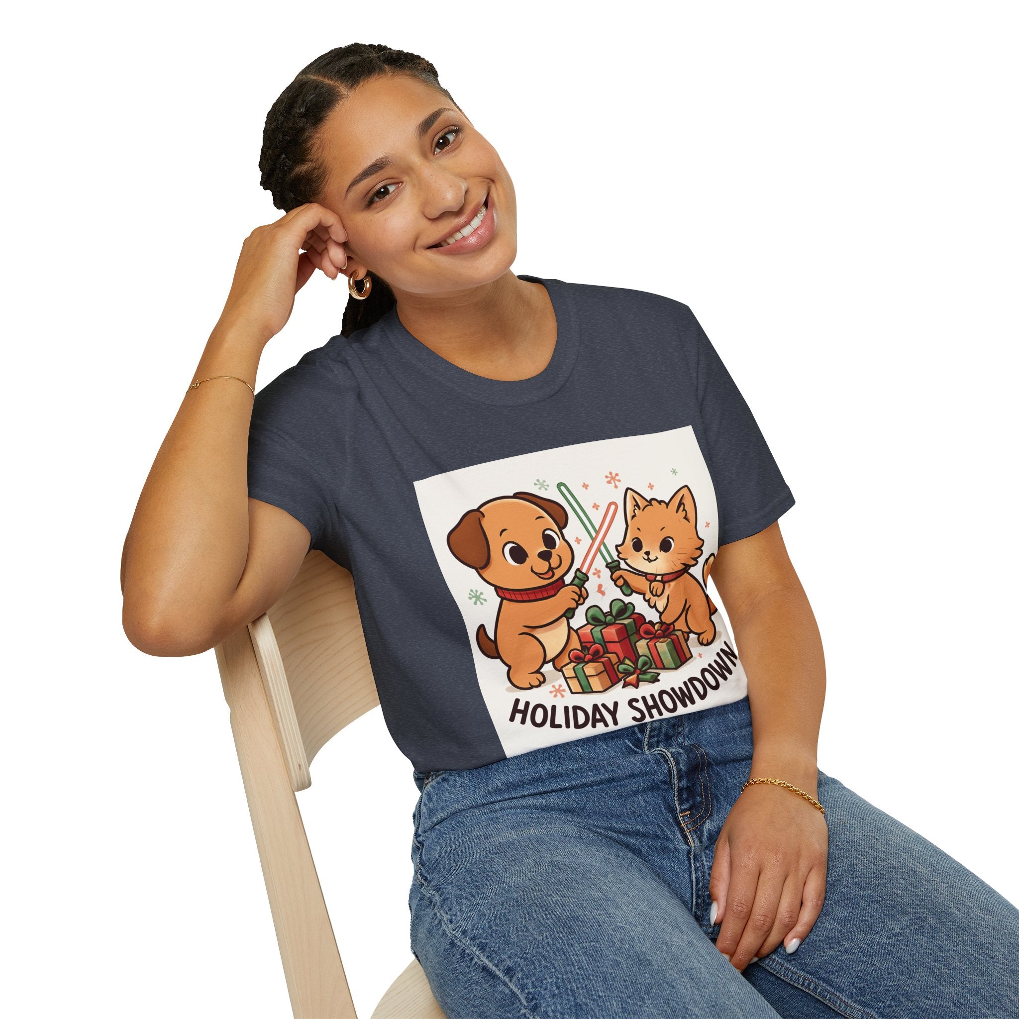Holiday Showdown Kitten, Puppy T-Shirt
