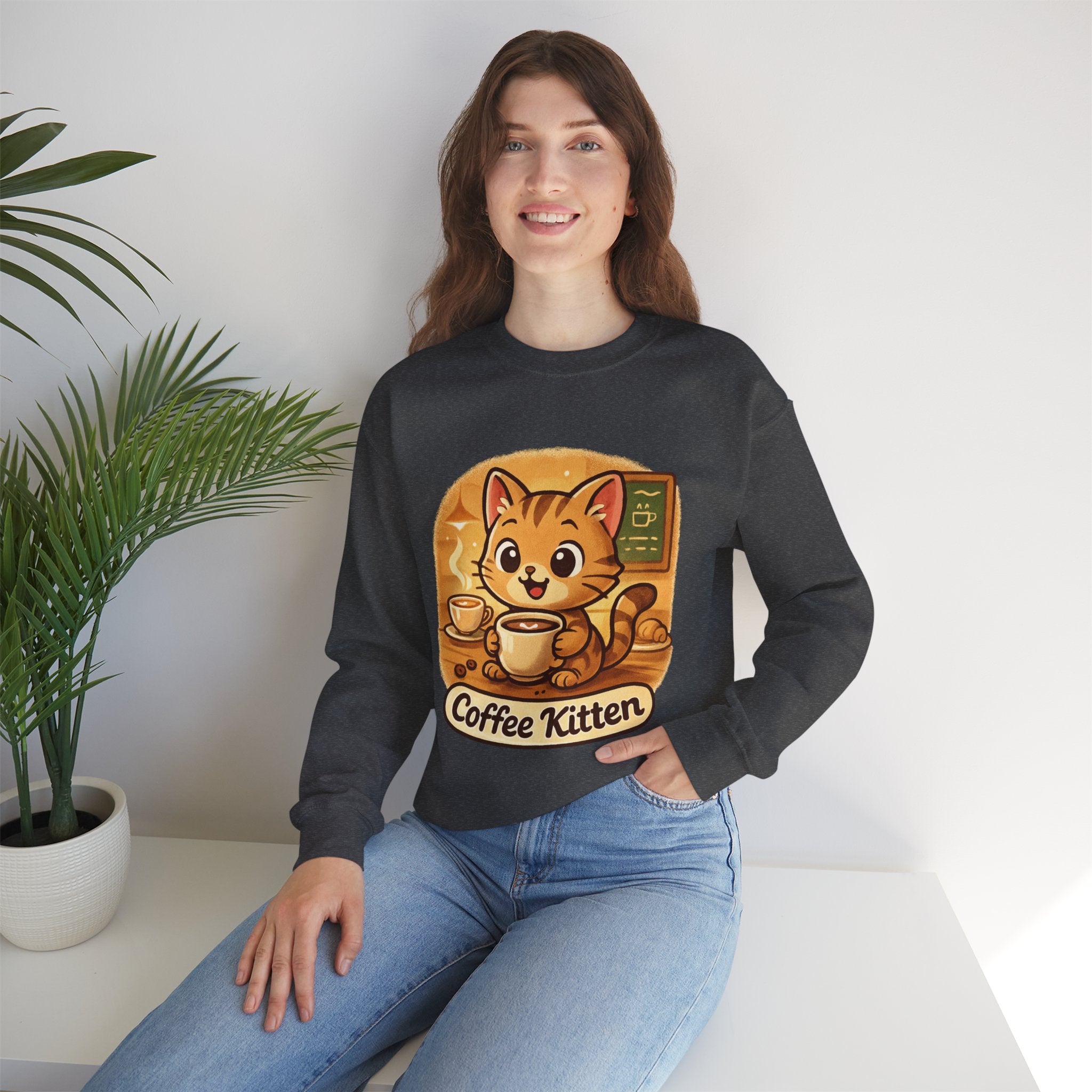 Coffee Kitten -Sweatshirt