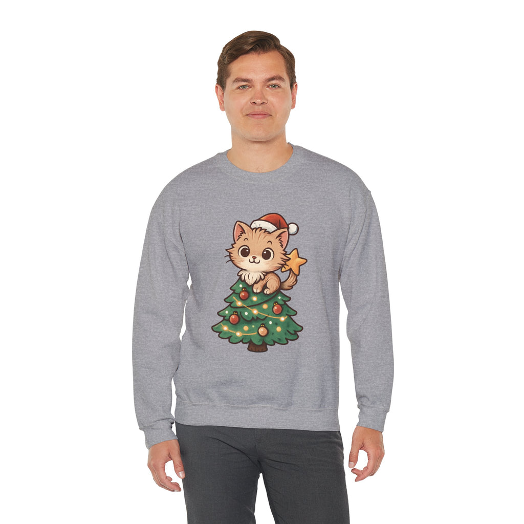 Christmas Cat -Sweatshirt