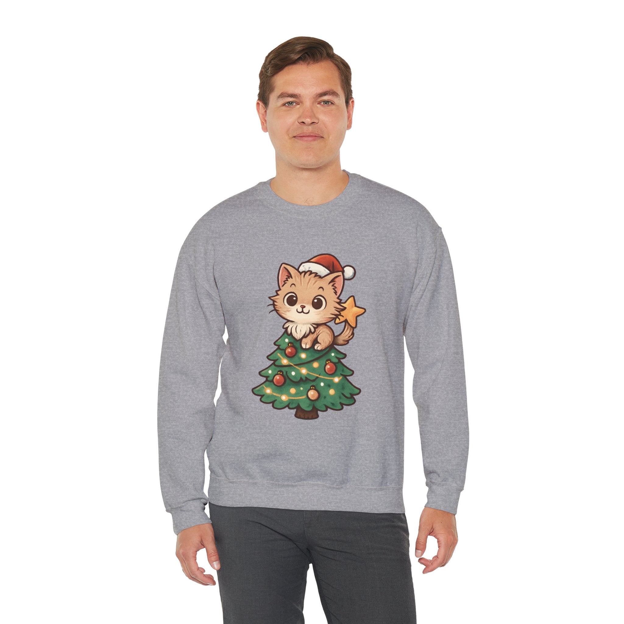 Christmas Cat -Sweatshirt