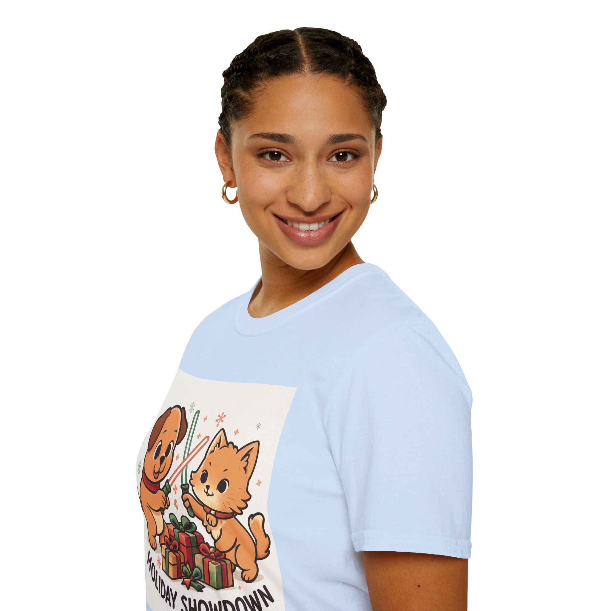 Holiday Showdown Kitten, Puppy T-Shirt