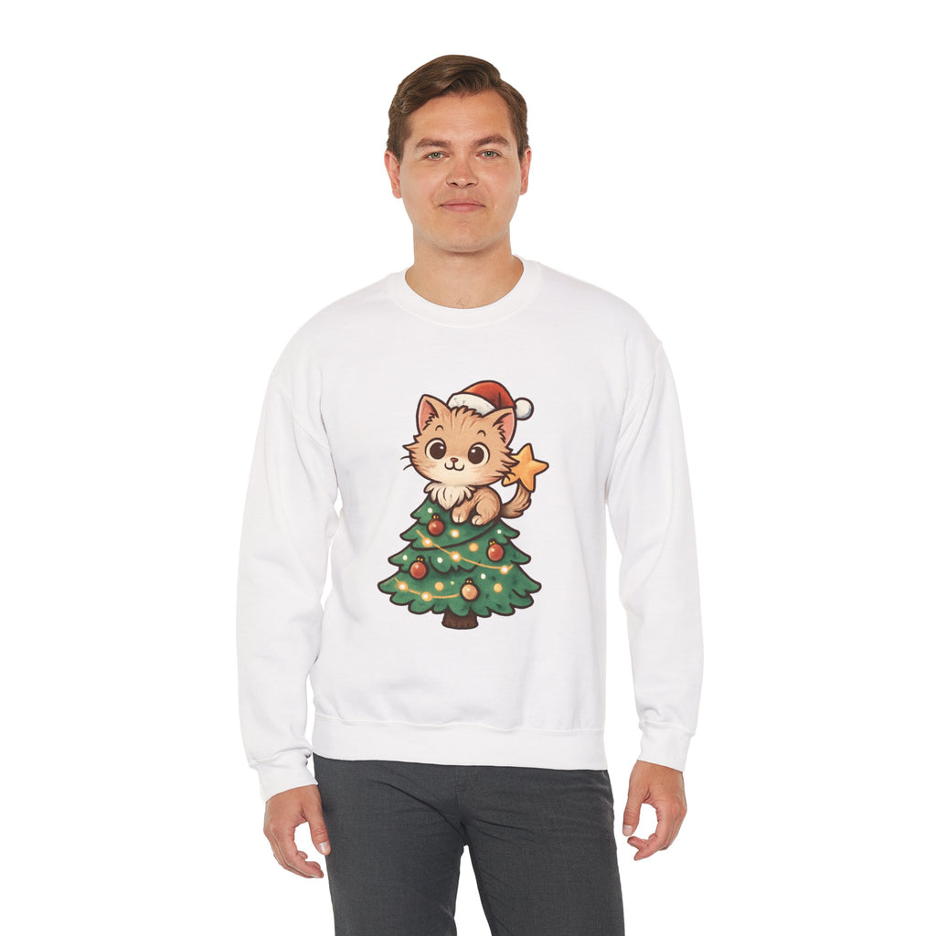 Christmas Cat -Sweatshirt