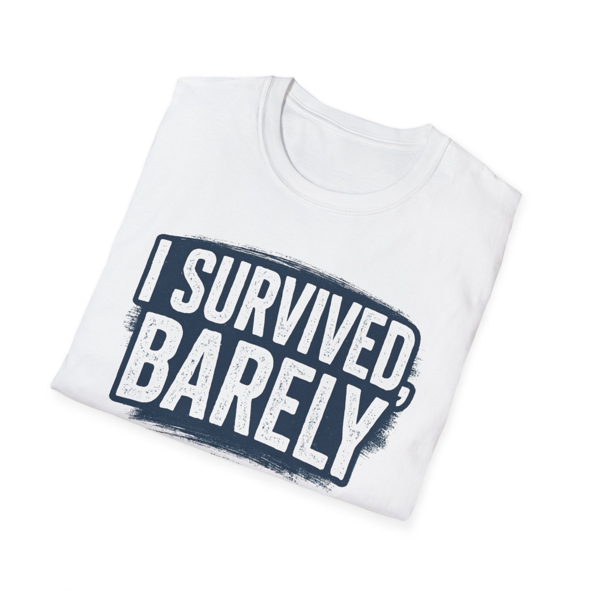 I Survived Barely  Gamer T-Shirt